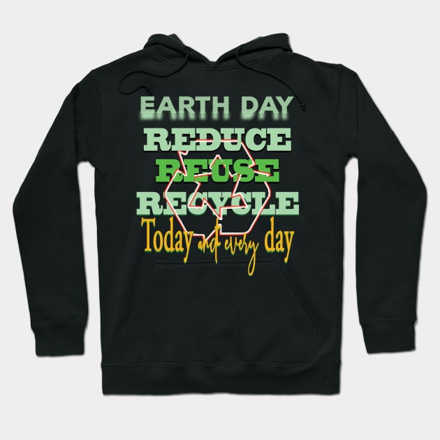 Earth Day Everyday Earth Day - Planet Anniversary 2023. Hoodie by TeeText